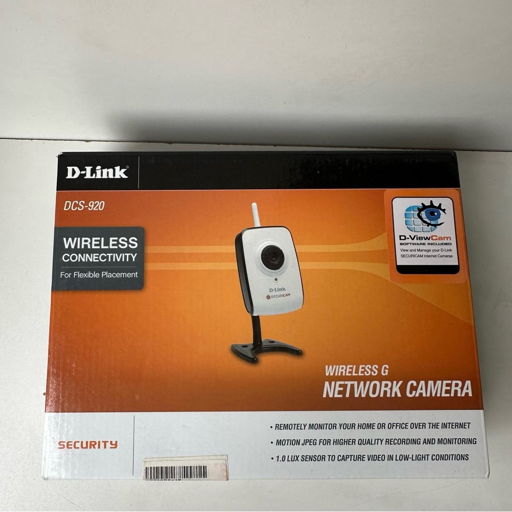 D-Link Wireless Security System Wireless Camera Open Box Only